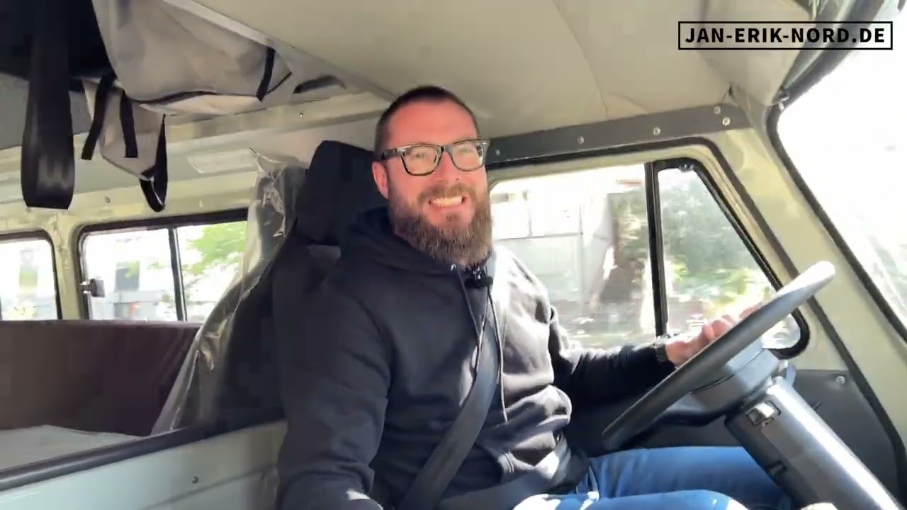 Erste Fahrt im neuen UAZ 452 Buchanka