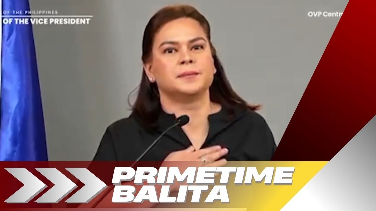 VP SARA DUTERTE, INANUNSYO NA ANG PAGTAKBO BILANG PANGULO NG PILIPINAS SA 2028