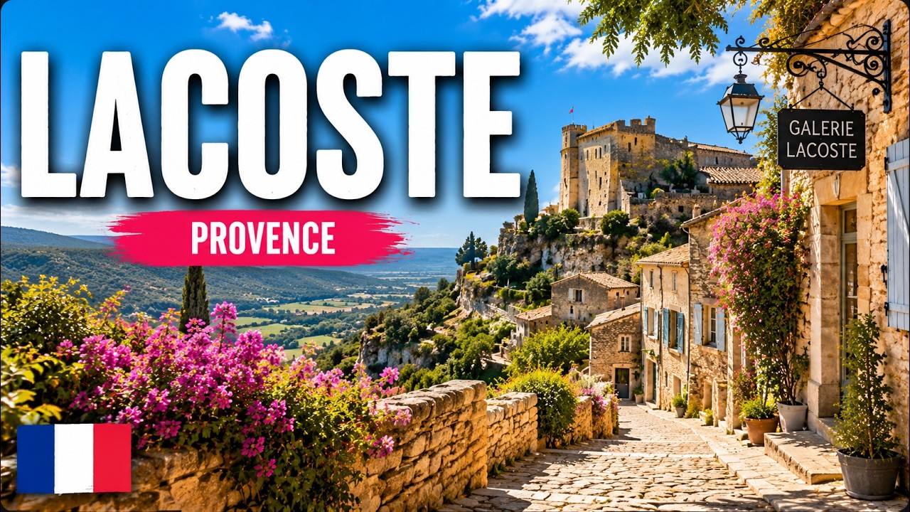 🇫🇷 Lacoste : Village Médiéval  Luberon  | châteaux  | plus beaux village de France. ✨🏰