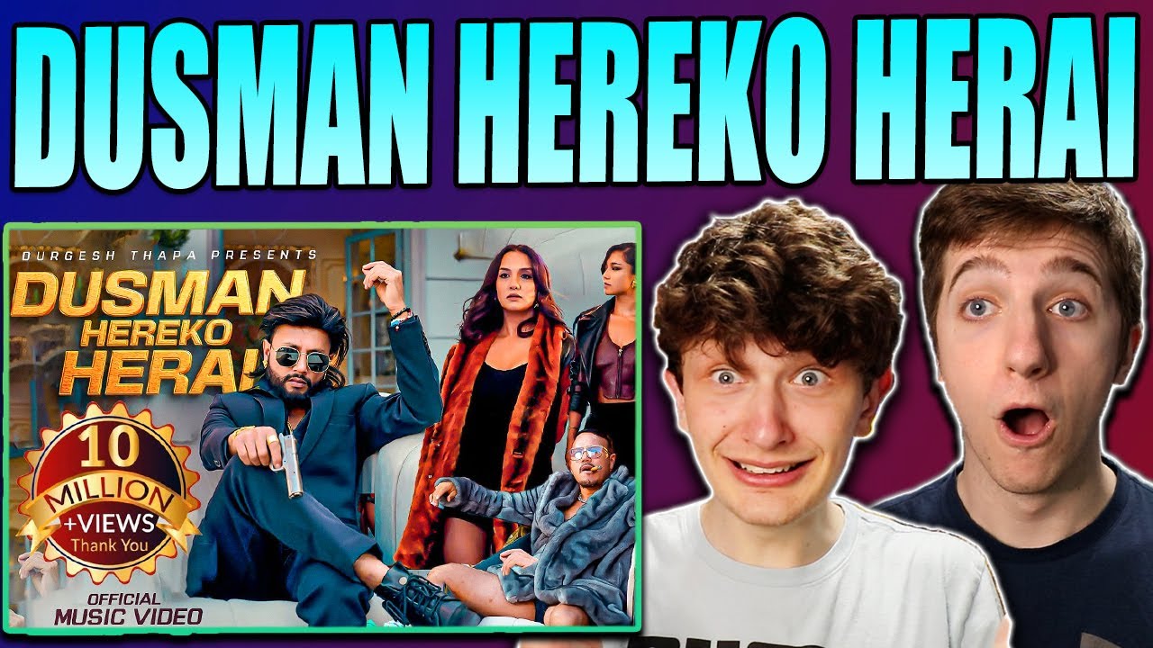 DUSMAN HEREKO HERAI - Durgesh Thapa REACTION!! | Americans React to Nepali Music