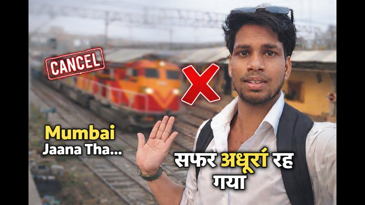 “Mumbai Jaana Tha… Par Ye Ho Gaya | Real Travel Vlog”