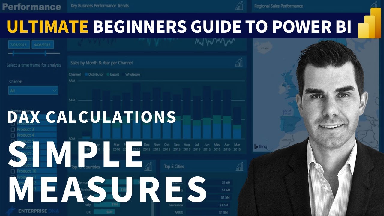Simple Measures - (1.11) Ultimate Beginners Guide to Power BI 2020