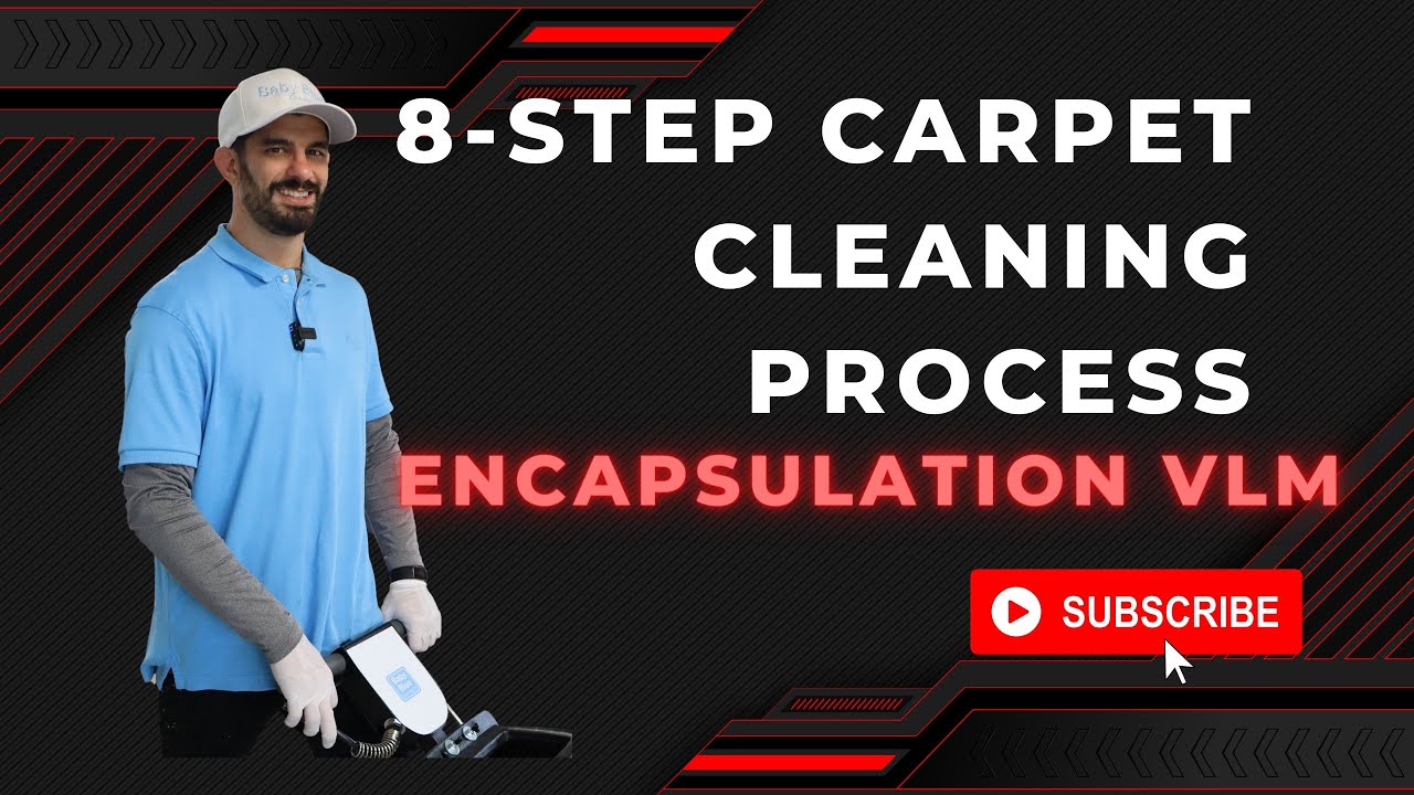 8-Step Encapsulation (VLM) Carpet Cleaning Process - How To Clean Carpet Without Truckmount