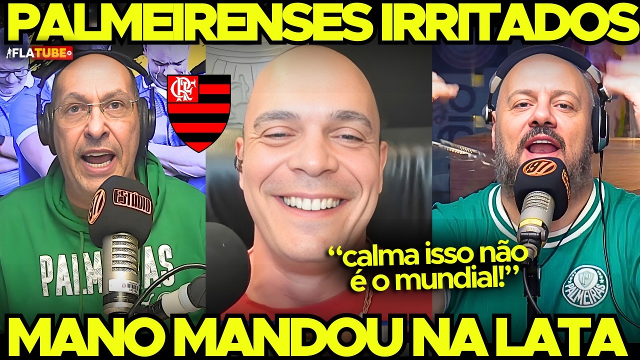 MANO DEIXOU os PALMEIRENSES IRRITADOS! MANDOU na LATA, SEM DÓ! ELES não GOSTARAM!