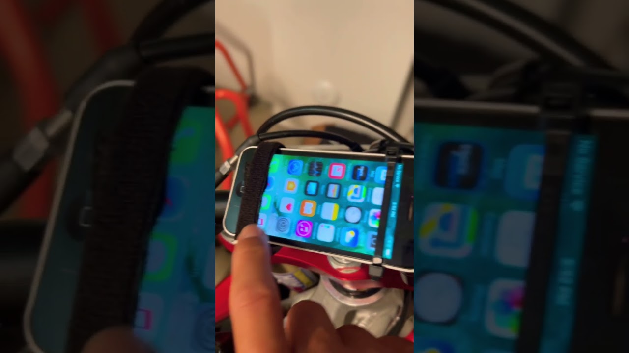 Track lap timer on a budget iPhone 5 + Garmin GLO 2 $200 solution #motogp #moto2