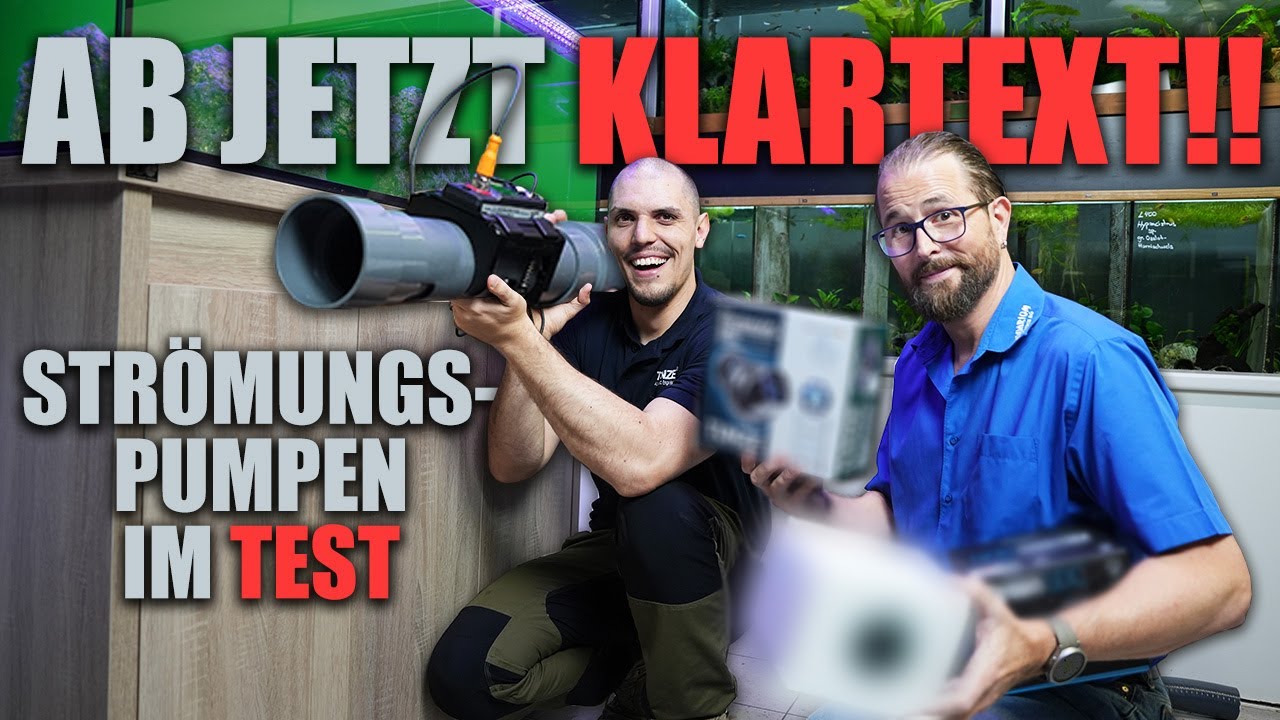 WERDEN WIR VERARS*HT?! - Strömungspumpen der Konkurrenz im TEST! 💥