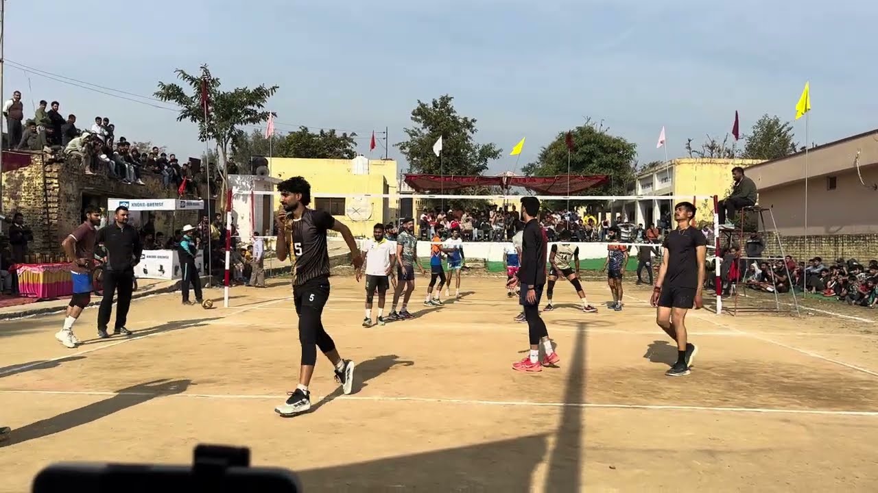 🔥Final set fight between Border line volleyball club🆚JKP volleyball club🔥/Bhaiya volleyball 