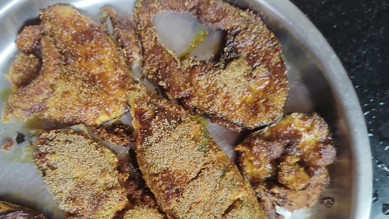  King  fish 🐟 Rawa fry & masala fry BAGDa fish aise bnaye 🐟 south indian style😋 