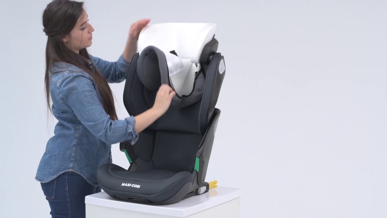 Maxi-Cosi l Kore Pro i-Size car seat l How to remove and replace the cover