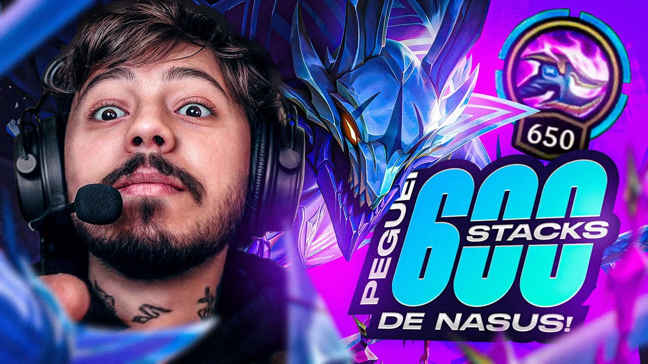 600 STACKS DE NASUS... EU SÓ QUERIA STACKAR DE NASUS E...