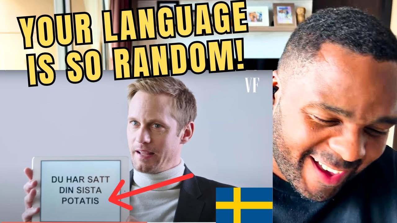 Alexander Skarsgard teaches you Swedish slang