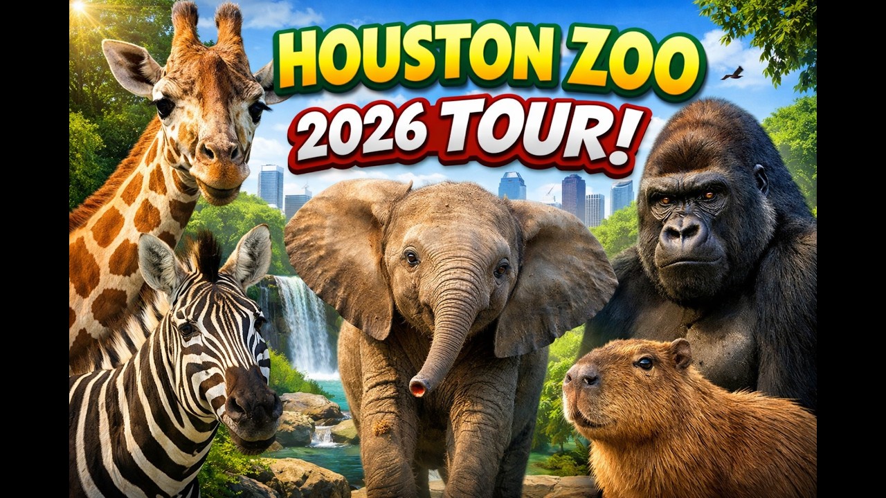 Inside Houston Zoo 2026 | Animals You HAVE to See!