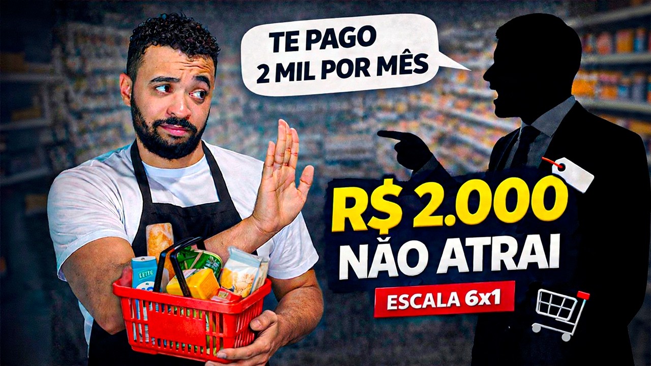 SUPERMERCADOS PAGAM R$ 2 MIL, MAS NINGUÉM APARECE 🛒💸