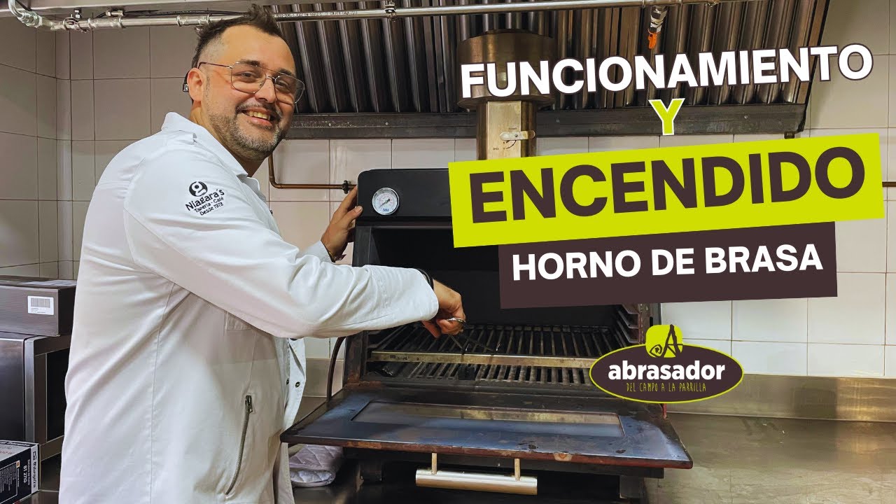 Funcionamiento y encendido de un horno de brasa cerrada 🔥​Masterclass para cocineros de restaurantes