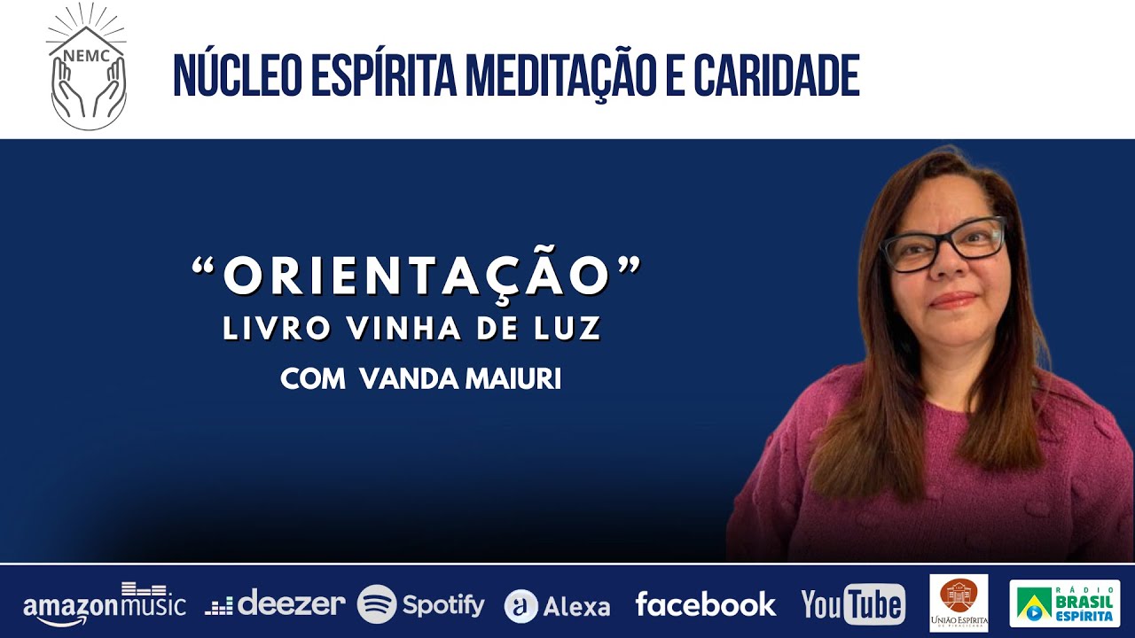 NÚCLEO ESPÍRITA MEDITAÇÃO E CARIDADE - PALESTRA PÚBLICA SEMANAL #rbeoficial 2026