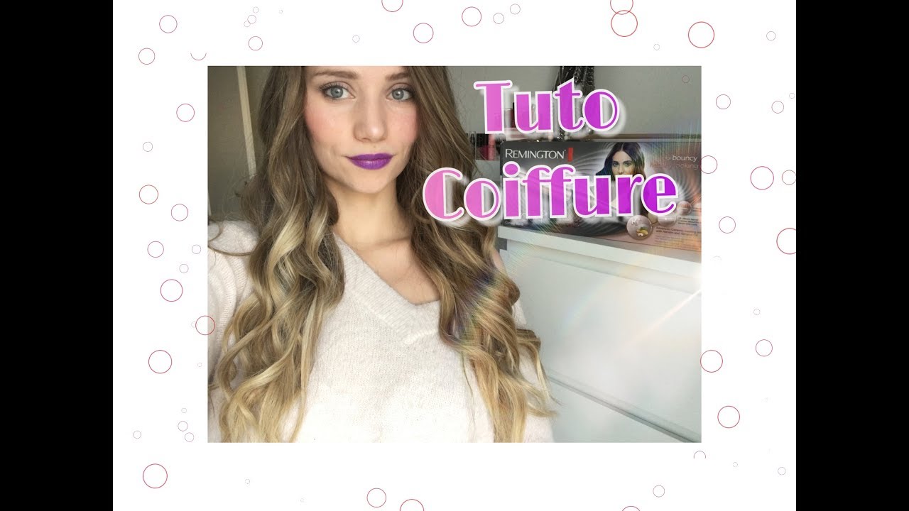 Coiffure - Ondulations faciles avec le boucleur conique de chez Remington