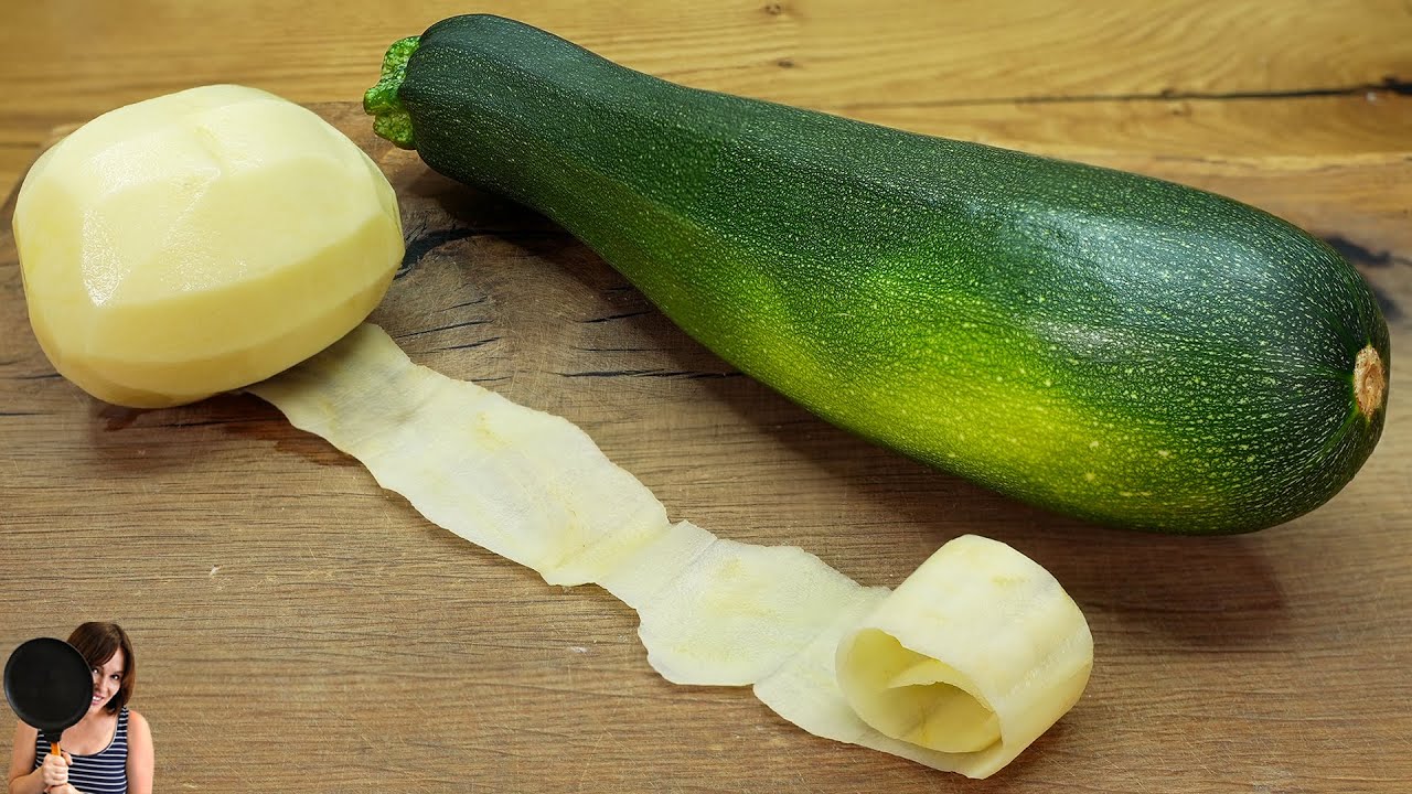 Они такие вкусные! Все лето готовлю картошку и кабачки! Новый рецепт. 3 АСМР