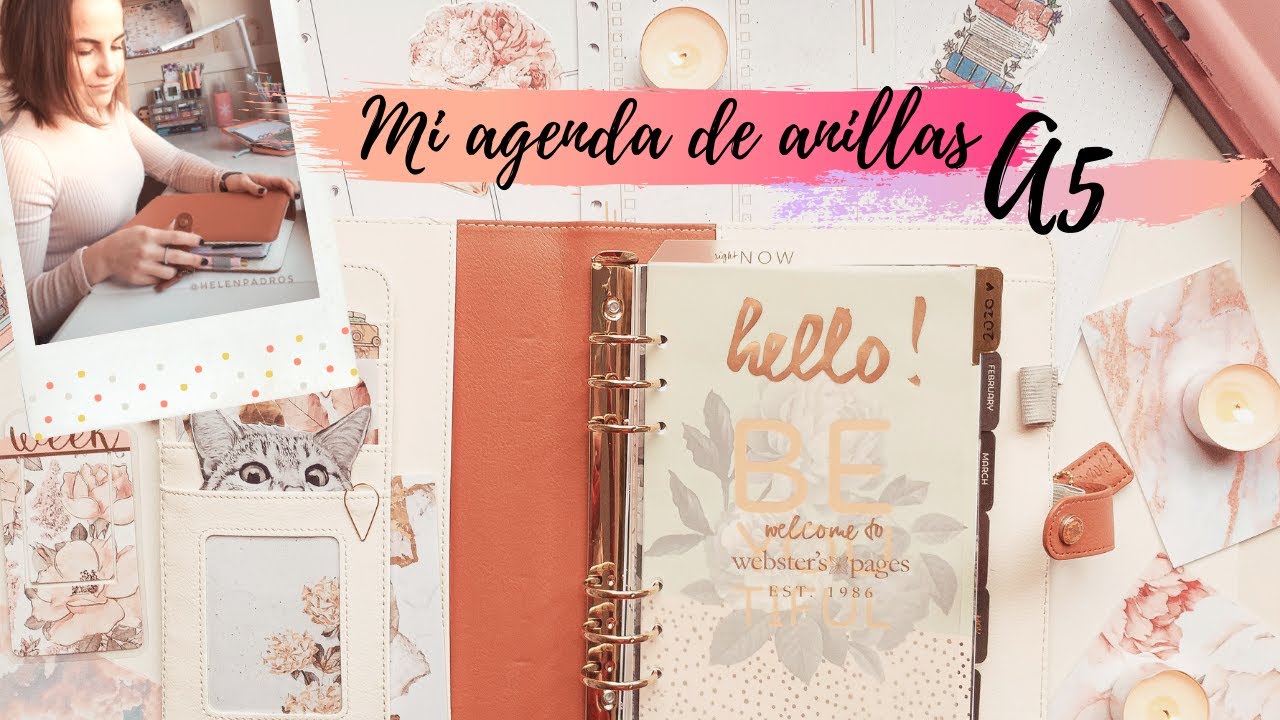 Mi agenda de anillas A5