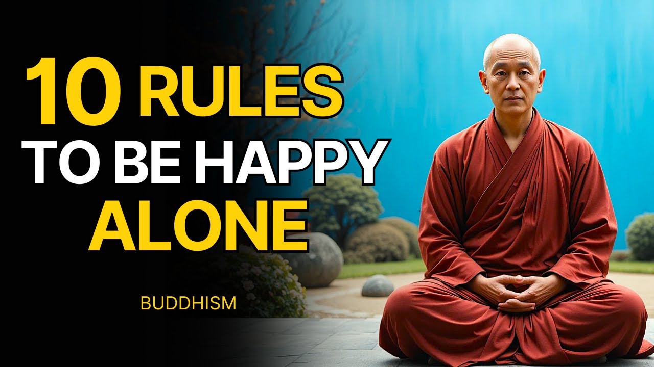 10 Rules To Live Alone and Be Happy | Buddhist Wisdom