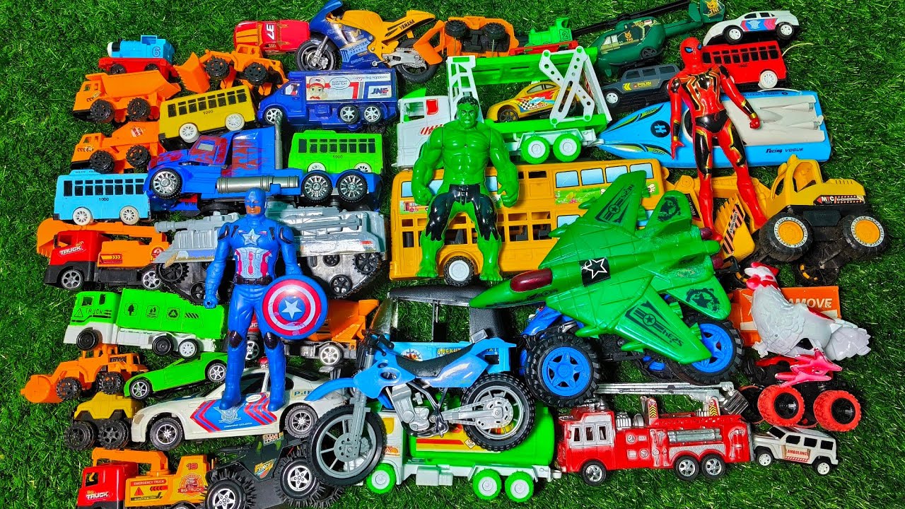 Mobil Mobilan Truk Oleng , Mobil Truk Molen, Mobil Balap, Truk Pasir, Excavator, Mobil Roket, Damkar