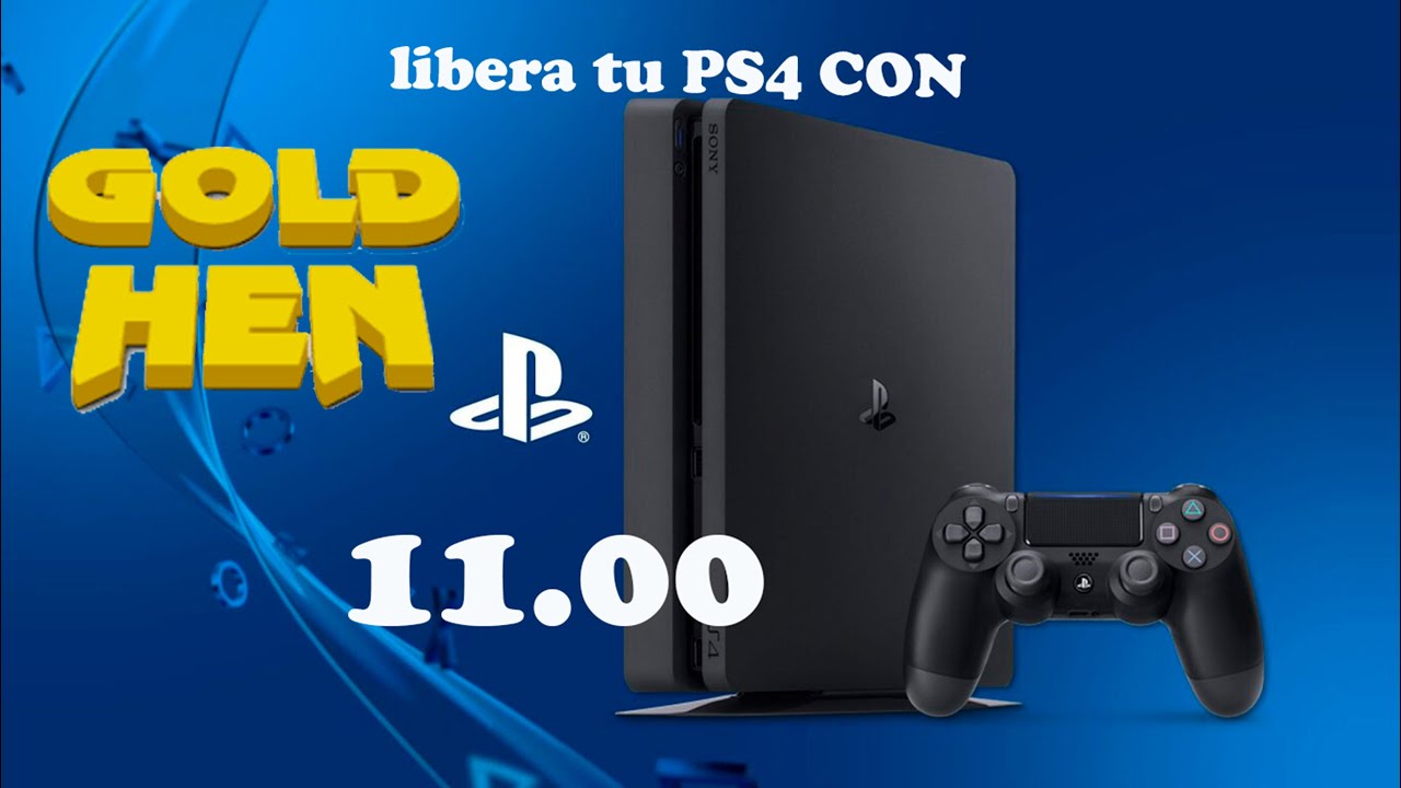 Como instalar ⭐Gold Hen⭐en PS4 11.00
