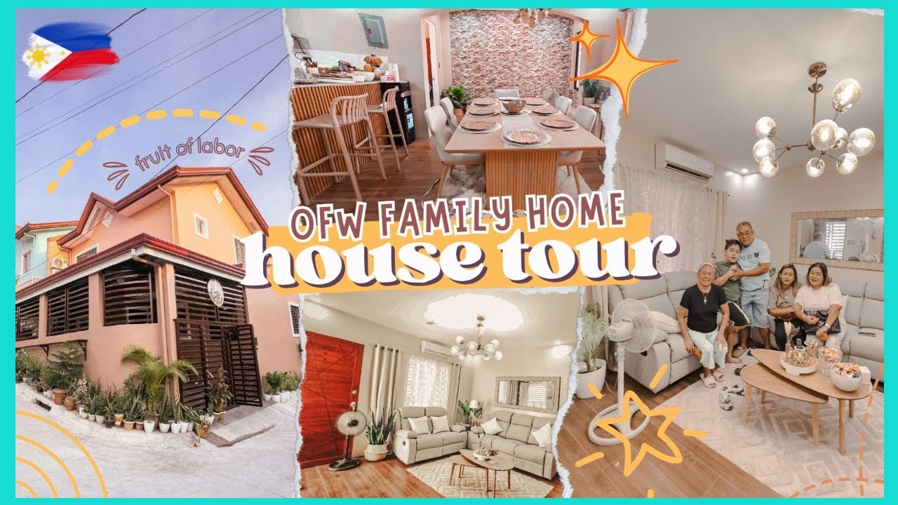 🏠 NEW HOUSE TOUR (our family home in antipolo) 🧡 OFW siblings' shared dream home #memyselfirish