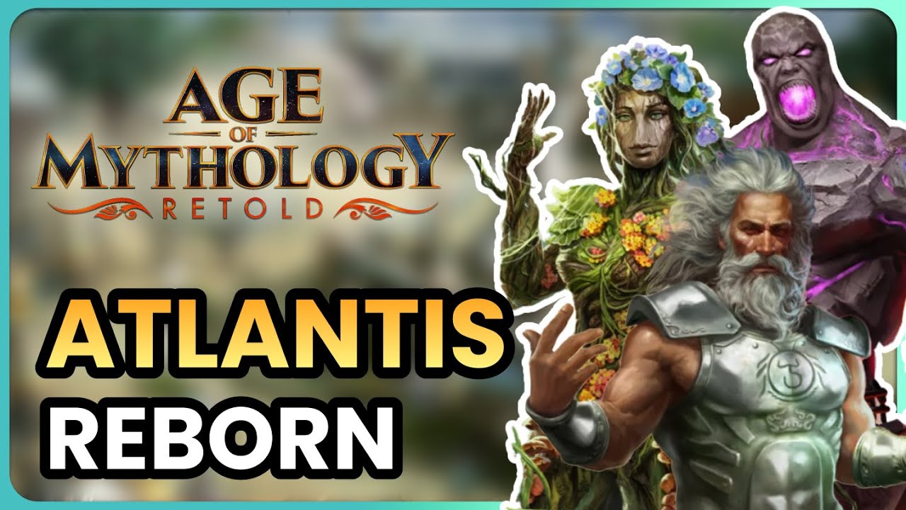 Let's check out the new Atlantean units in Age of Mythology Retold!