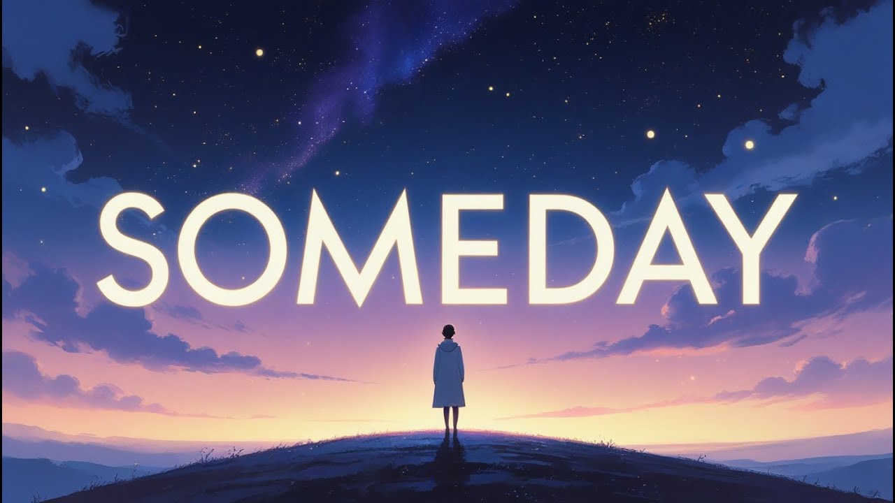 Someday (Lyrics) | Uplifting Future Bass x Synth-Pop