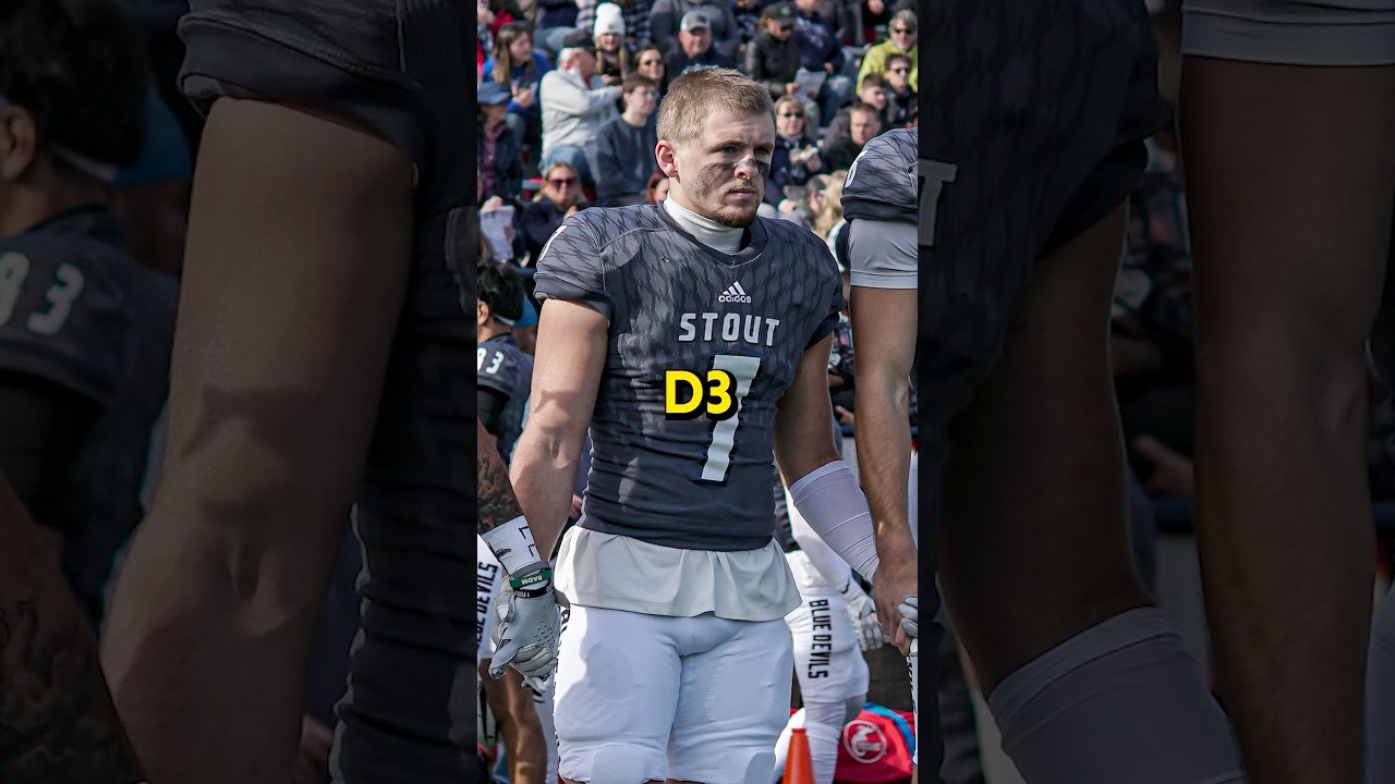 Каково было играть в футбол в D3🤯 #nfl #football #collegefootball #division3 #d3fb