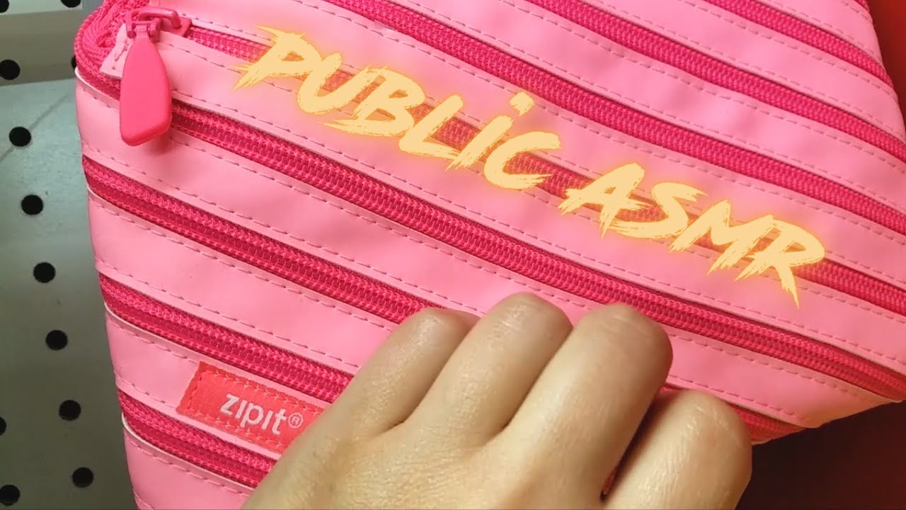 public ASMR | At Staples! Tapping, Scratching, Whispering & More!