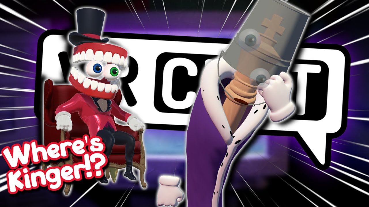 Kinger Accidently Deletes Caine In VRChat! - VRChat Funny Moments (The Amazing Digital Circus)