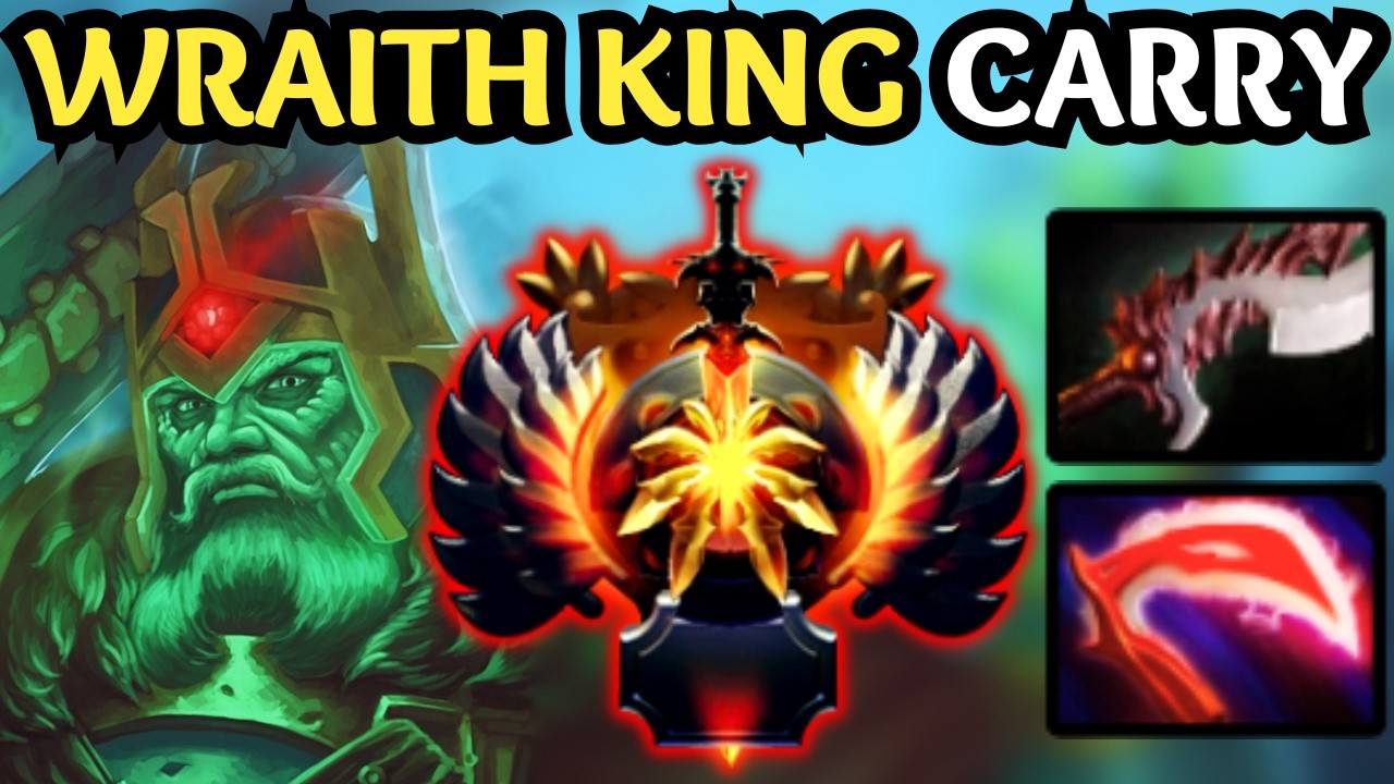 🔥 THEY CAN’T KILL YOU — IMMORTAL WRAITH KING CARRY | DOTA 2 🔥