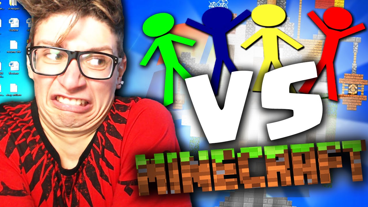 ST3PNY REACTION: Animation Vs Minecraft!!