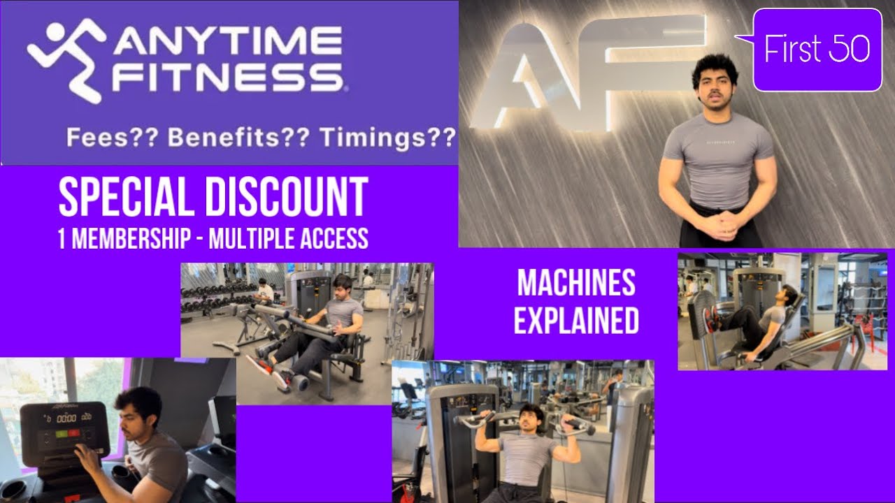 Anytime Fitness Gym Review , How to use Every Machine at Anytime fitness