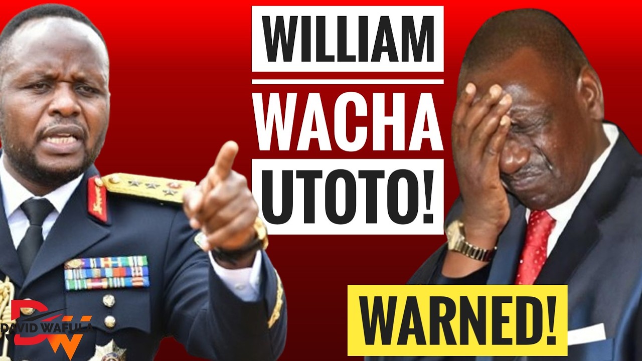 COMMANDER NATEMBEYA STEPS IN AND DRAGS RUTO THROUGH THE MUD FOR DOING THIS!