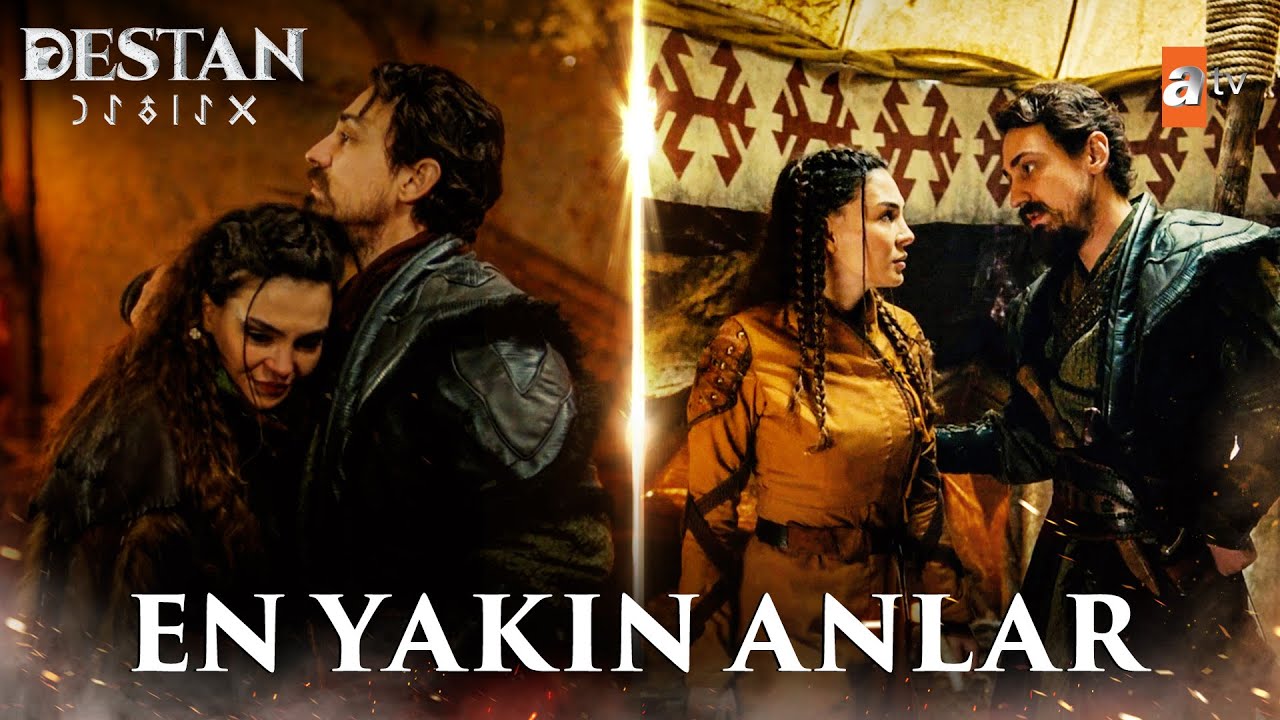 Akkız ve Batuga'nın yakınlaştığı anlar💘 - Destan Kolaj