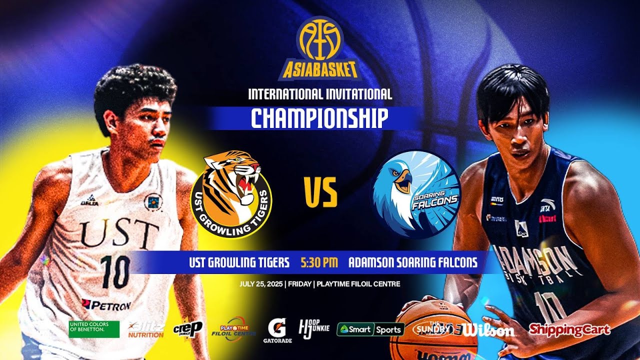 FINALS | UST Growling Tigers vs Adamson Soaring Falcons | ASIABASKET 2025 International Invitational