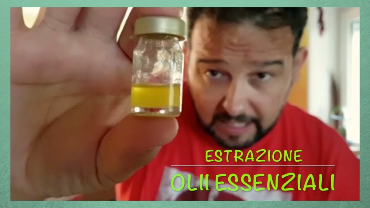 ESTRAZIONE OLIO ESSENZIALE Menta