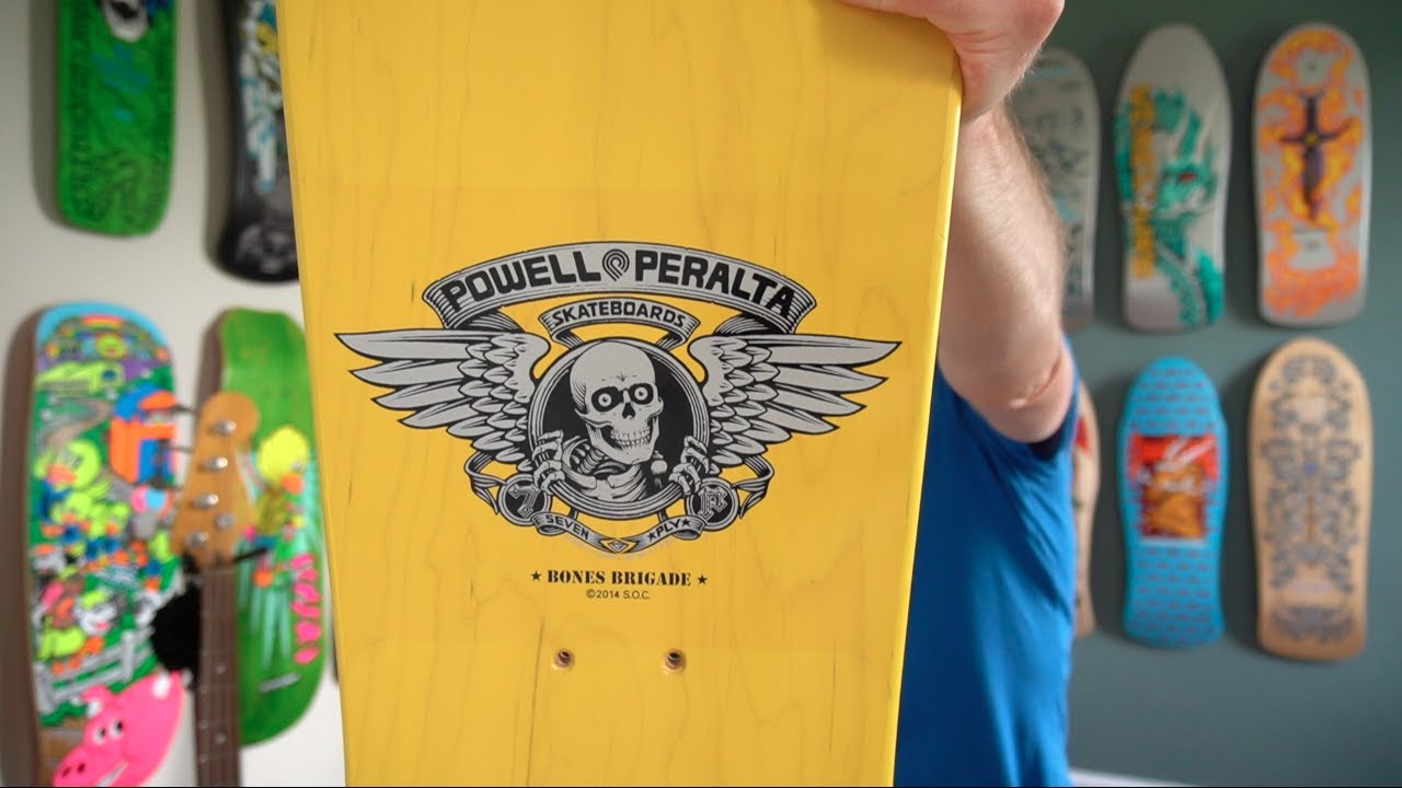 Powell Peralta Bones Brigade Series 5 Lance Mountain Old School Reissue Skateboard Deck - BLEM