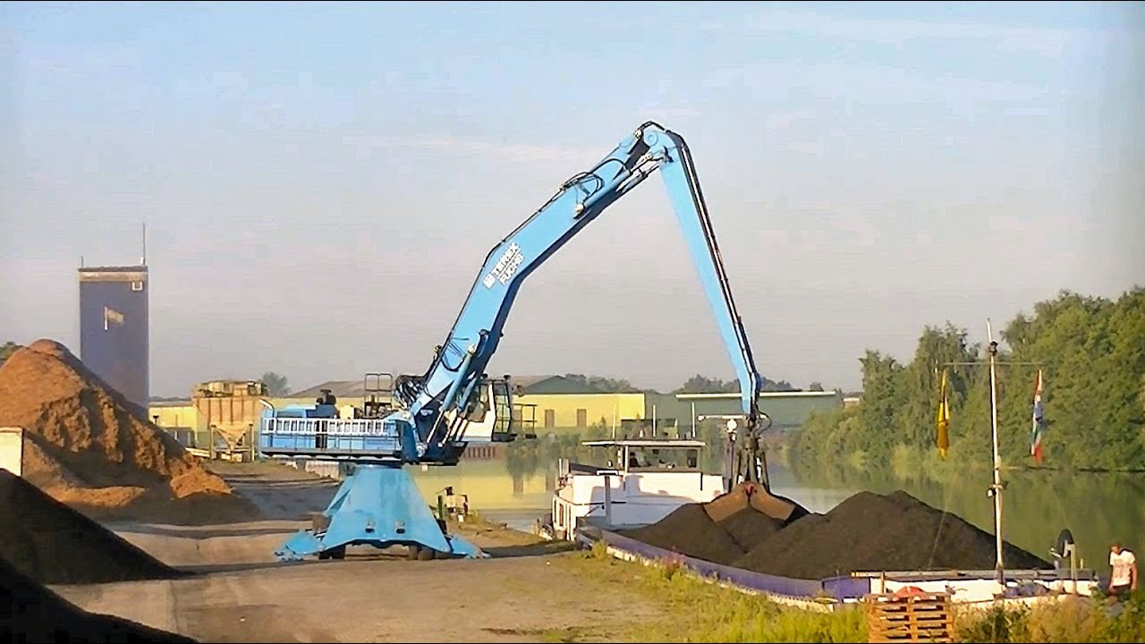 Umschlagbagger Terex Fuchs MHL 585 / Material handler Terex Fuchs MHL 585