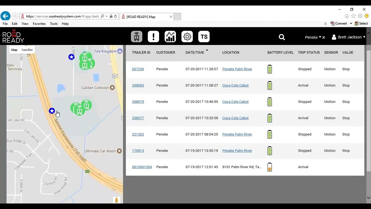 Fleet Dashboard Overview | Road Ready Advanced Telematics