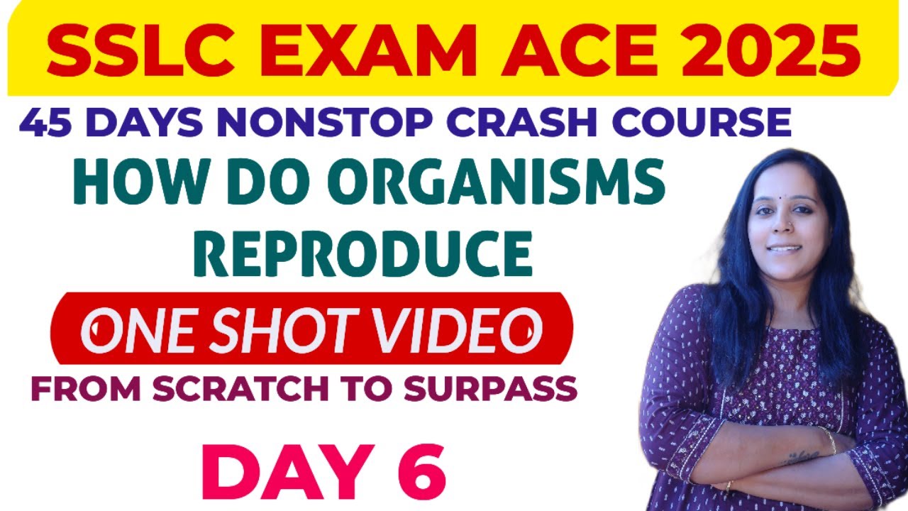 HOW DO ORGANISMS REPRODUCE REVISION   #sslc #sslcscience  #sslc2025