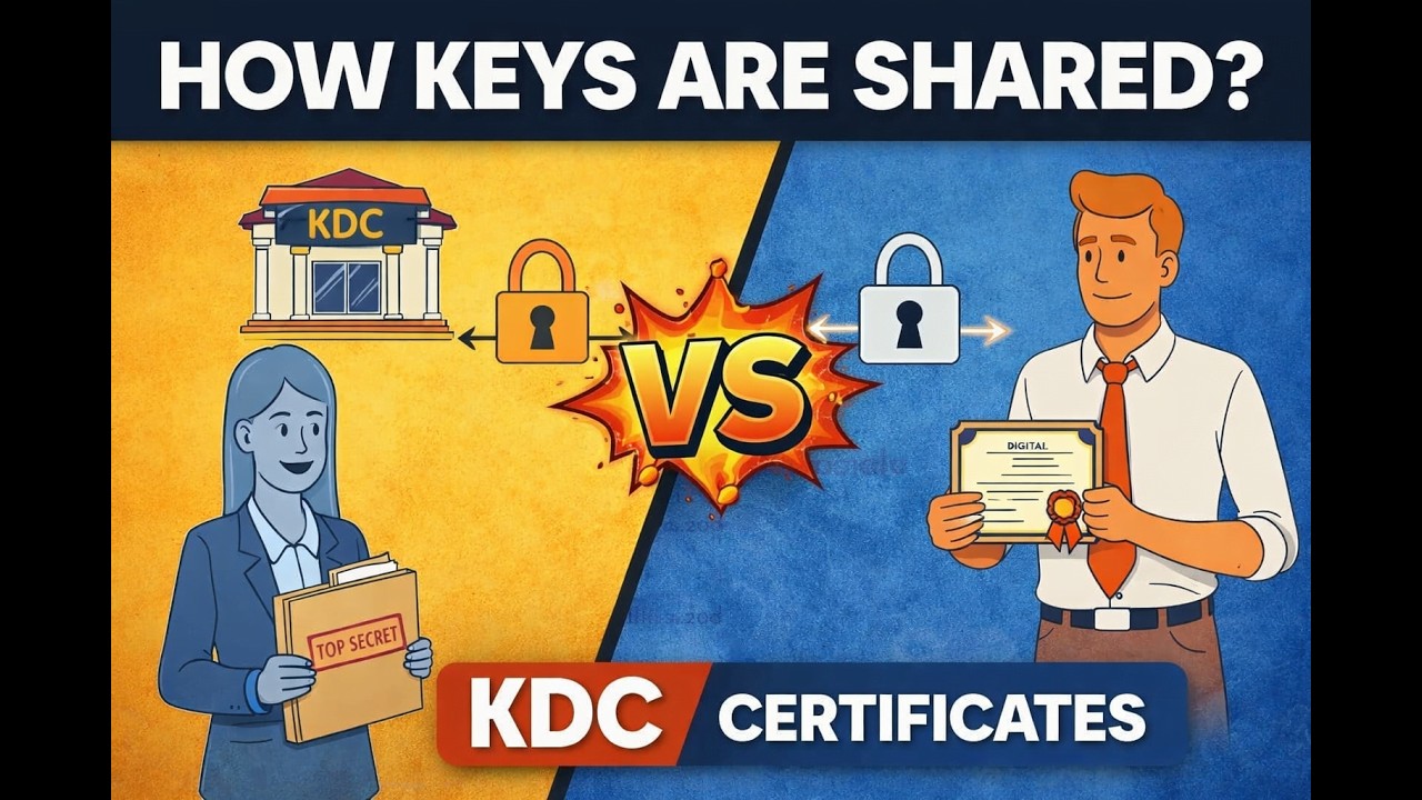 Key Management & Distribution Explained | KDC, PKI, Certificates | Cryptography & Network Security