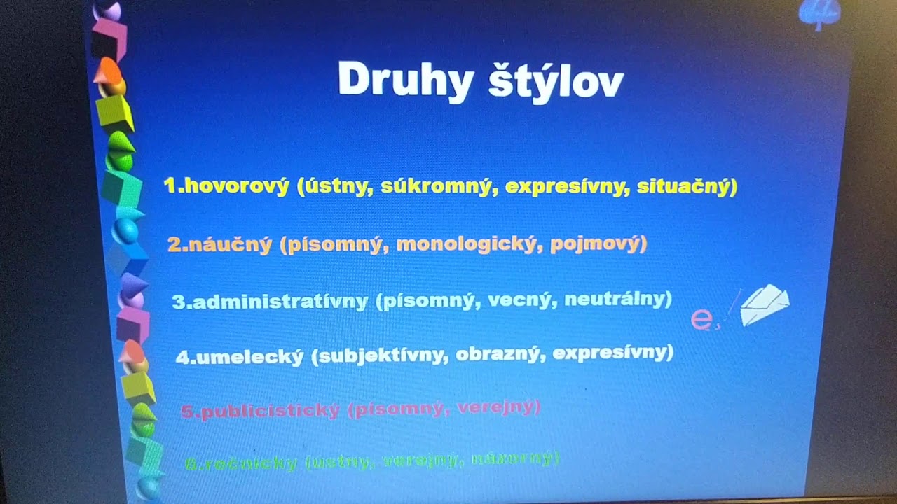 Jazykové štýly