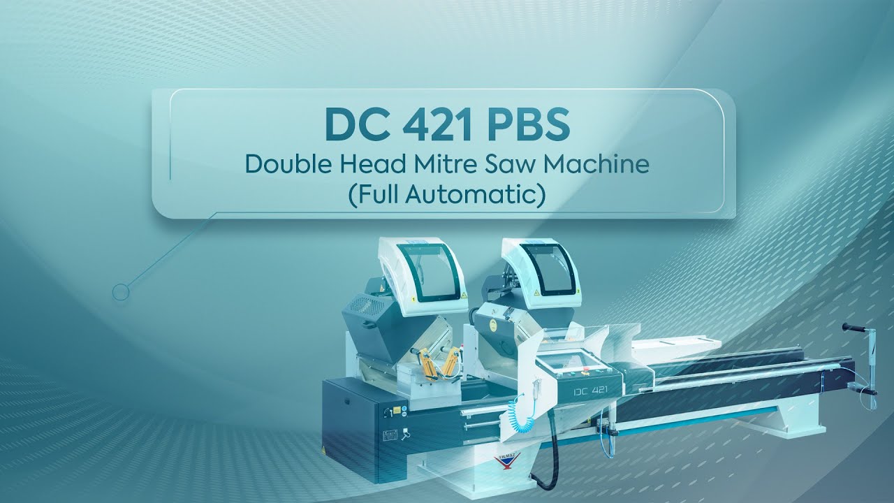 DC 421 PBS - Double Head Mitre Saw Machine (Full Automatic)