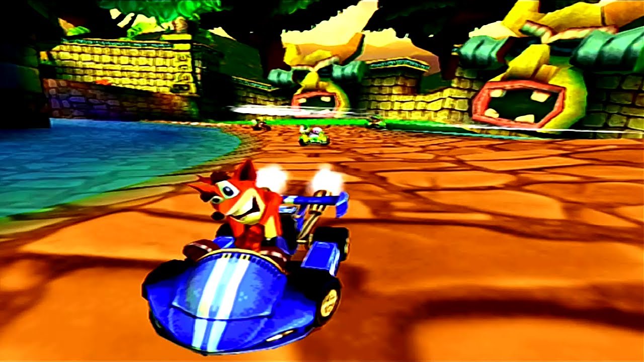 Crash Nitro Kart DEMO - PS2 - 16:9 Aspect Ratio