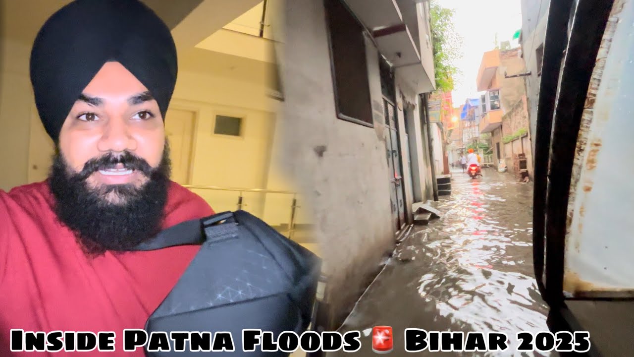 Patna Floods 2025 | Our Family Travel Experience in Rain & Waterlogged Streets