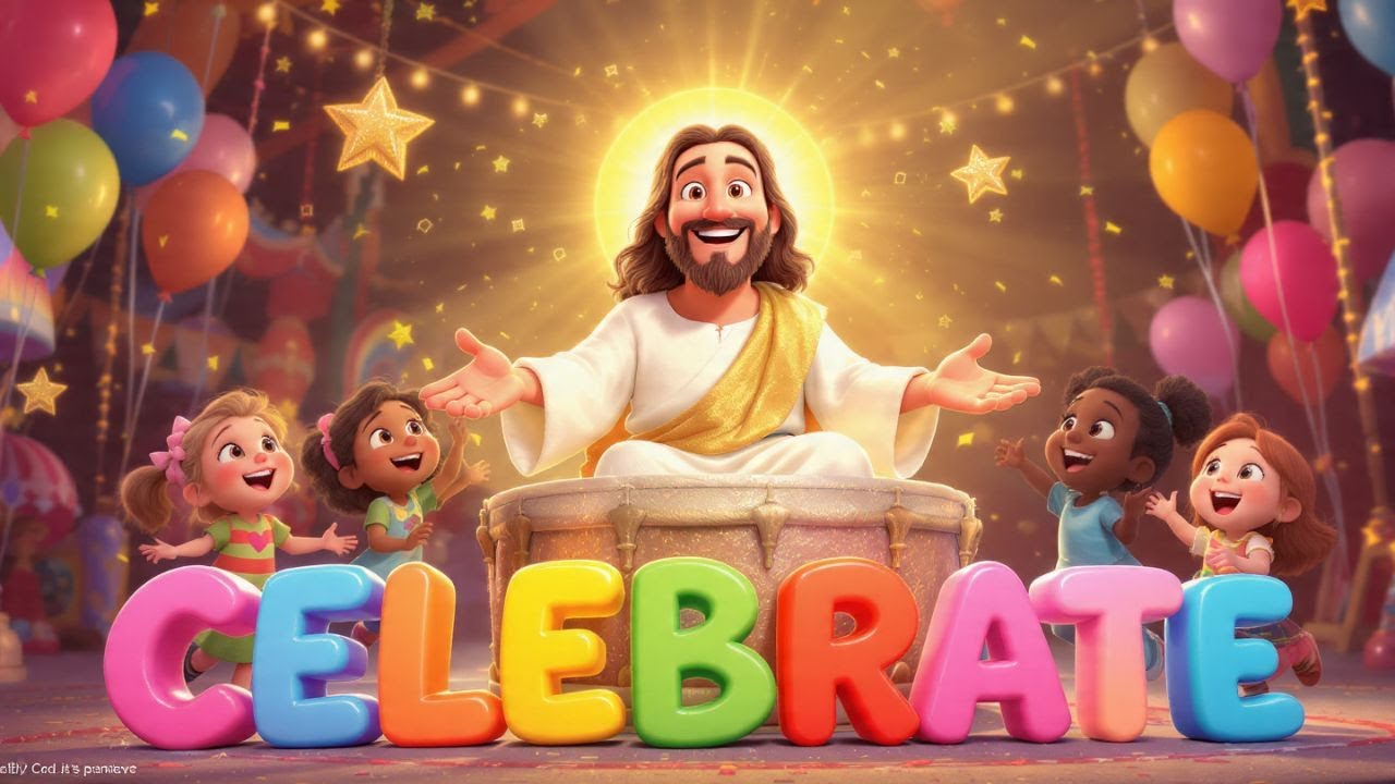 🎉Come On and Celebrate | Gospel Garden | Praise The Lord | Sunday School Songs🙌