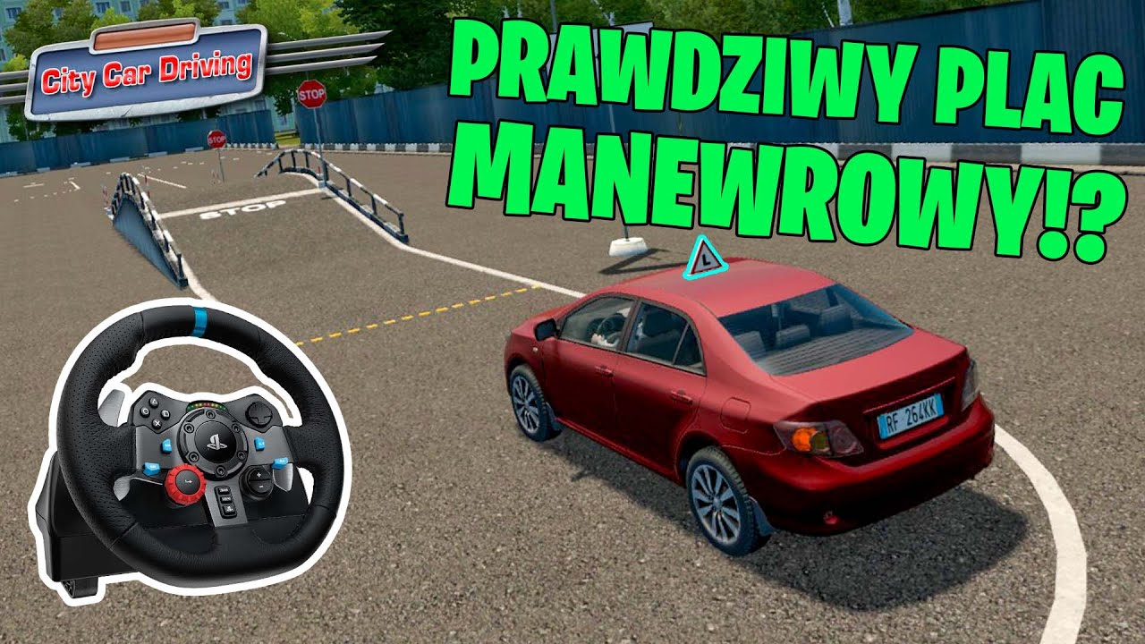🛣️Jak zdać egzamin na prawko na kierownicy, czyli City Car Driving