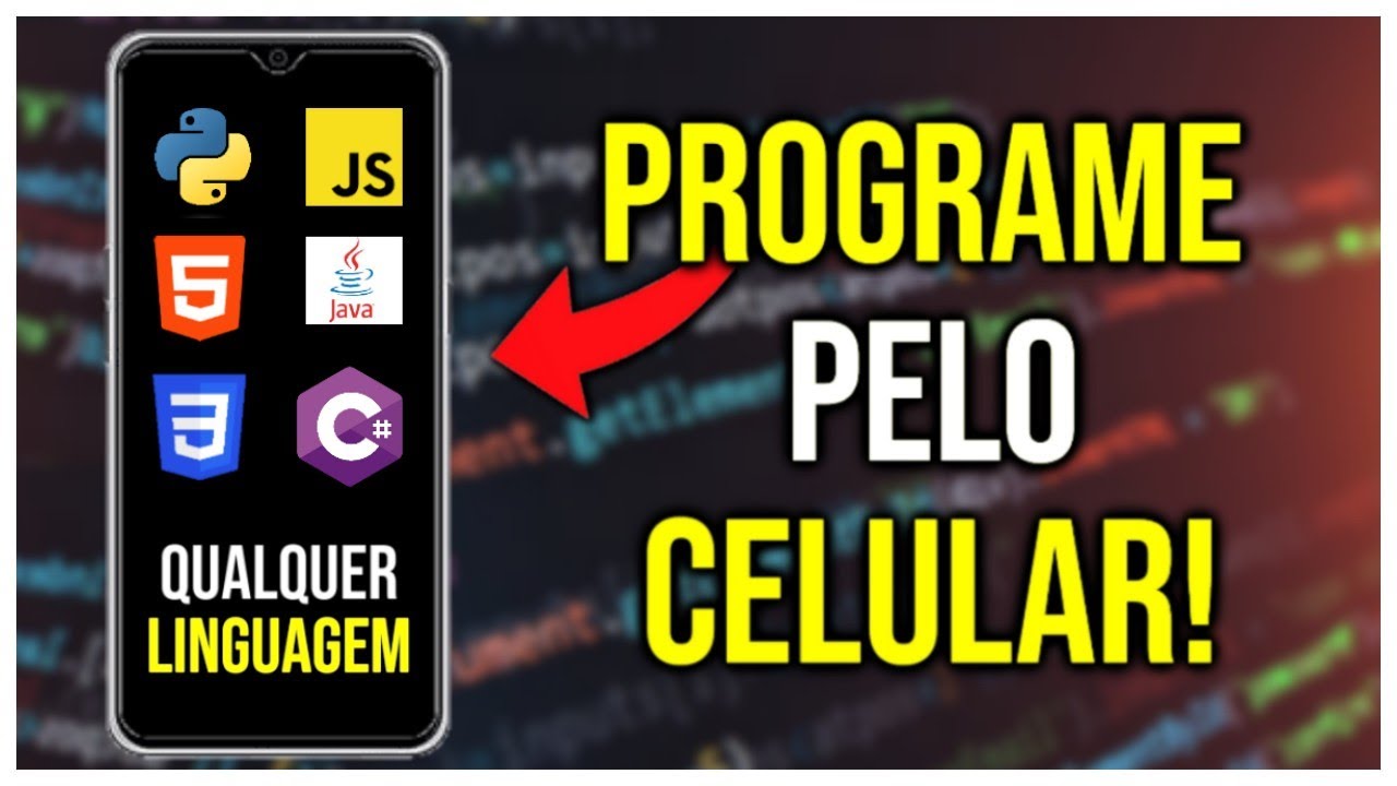 COMO PROGRAMAR PELO CELULAR EM 2023 | APRENDA A PROGRAMAR DO ZERO PELO CELULAR!!!